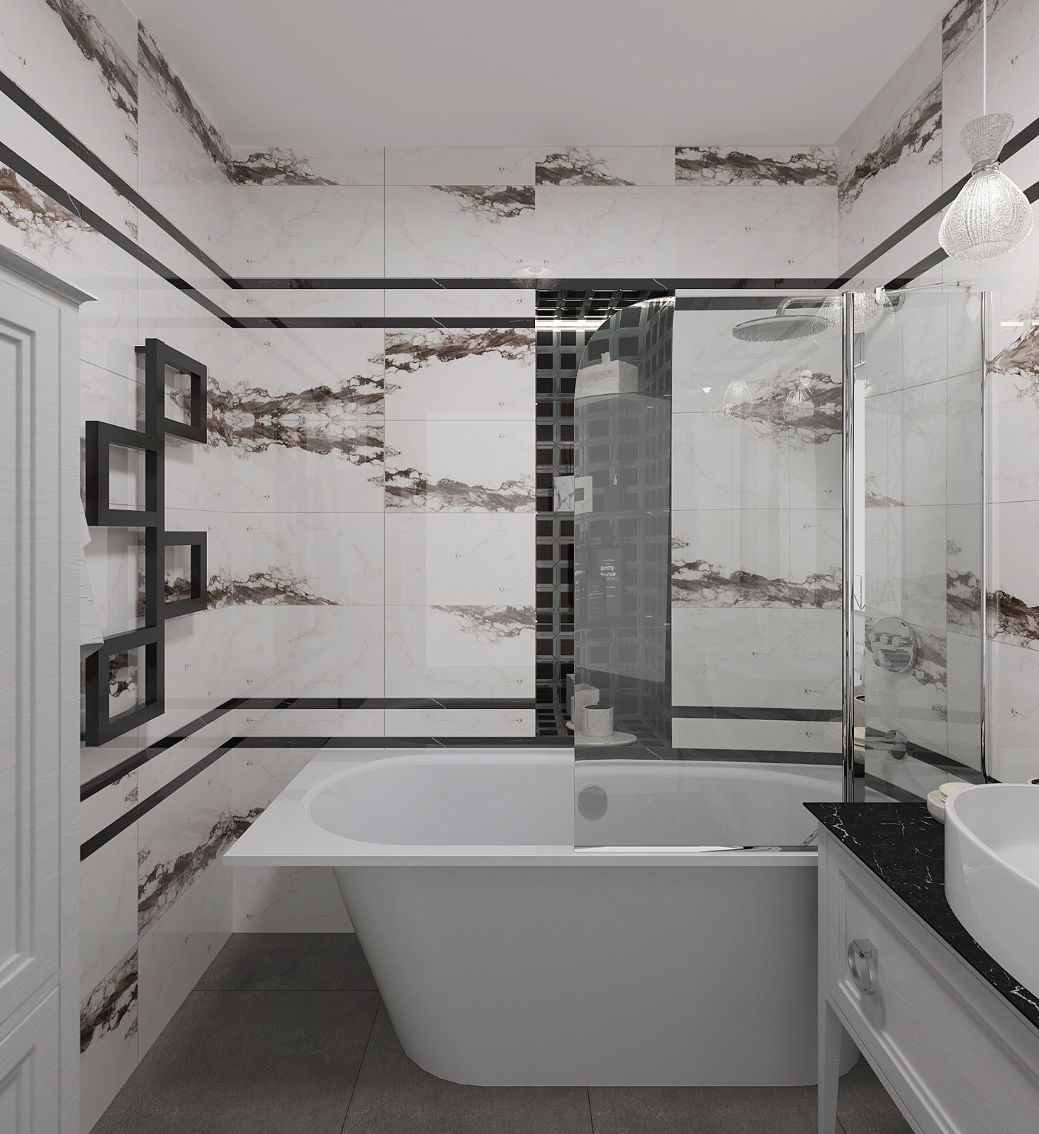 Heated towel rail Fito - Image 3